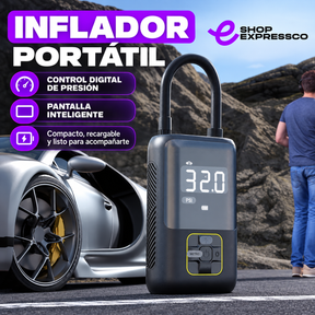 Inflador Portátil CZK: ¡No te quedes varado!
