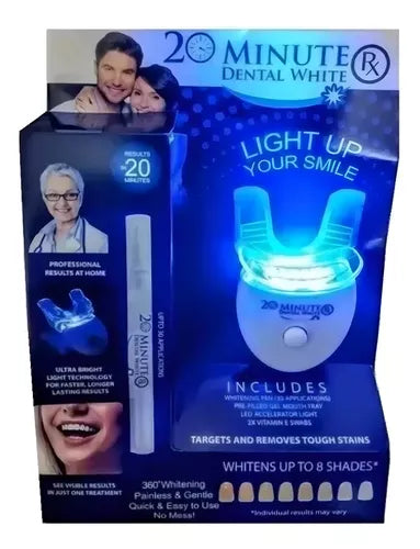 KIT BLANQUEADOR DE DIENTES 20 MIN